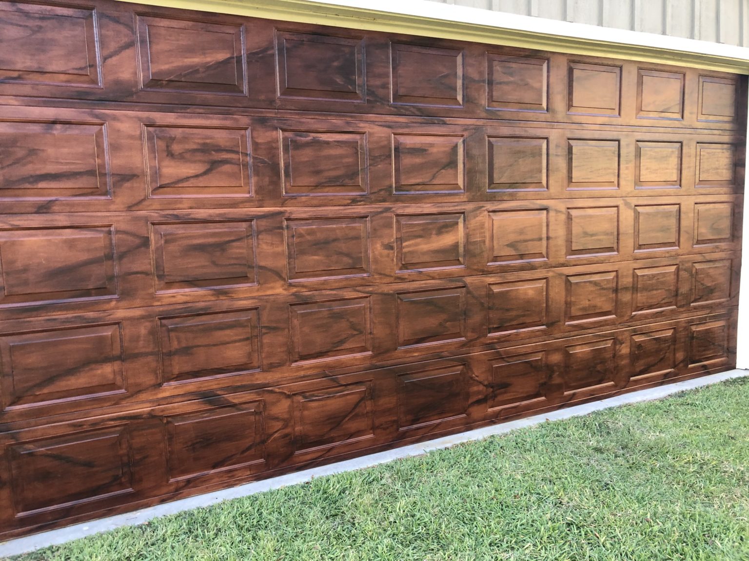 faux-wood-garage-door